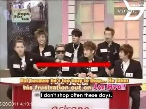‪[7ONTHEBLOCK] 110528 Pops Star Talk - Block B [2/2]