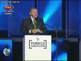 6 BAŞBAKAN ERDOĞAN konuşması 9.Türkçe Olimpiyatları kapanış
