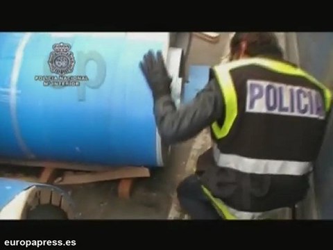 Desarticulan banda especializada en robo de cobre