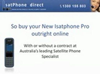 Isatphone Pro- Can I Buy An Isatphone Pro Outright In...