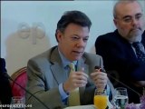 Juan Manuel Santos pide colaboración mutua