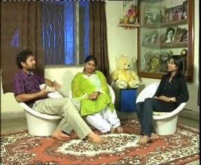 Chit Chat with TV Star - Artist Kaushik - and his Wife & Family - 01