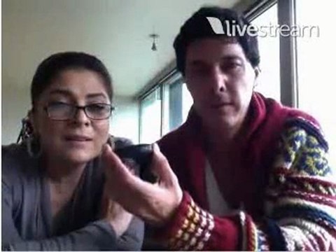 Besos Mi amor Besos mi Vida twitcam 1ª parte 28/06/2011