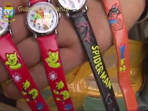 Roma - Sequestrati 5 milioni di prodotti contraffatti