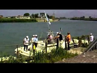 Castel Volturno (CE) - Staffetta Tricolore, approdo dell'Assonautica