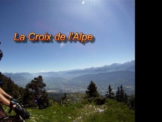 Croix de l alpe en VTT (Chartreuse)