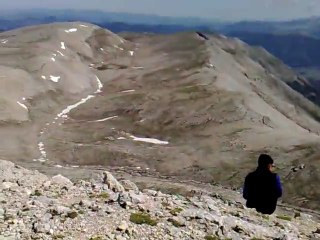 DOM.26-6-11 P.N.MAJELLA IL MONTE AMARO(2793METRI),  DAL VALLONE DI FEMMINA MORTA