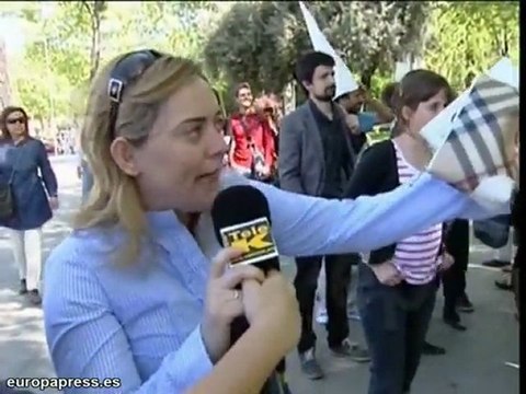 Manifestación contra los productos transgénicos