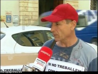 El paro le lleva a una huelga de hambre