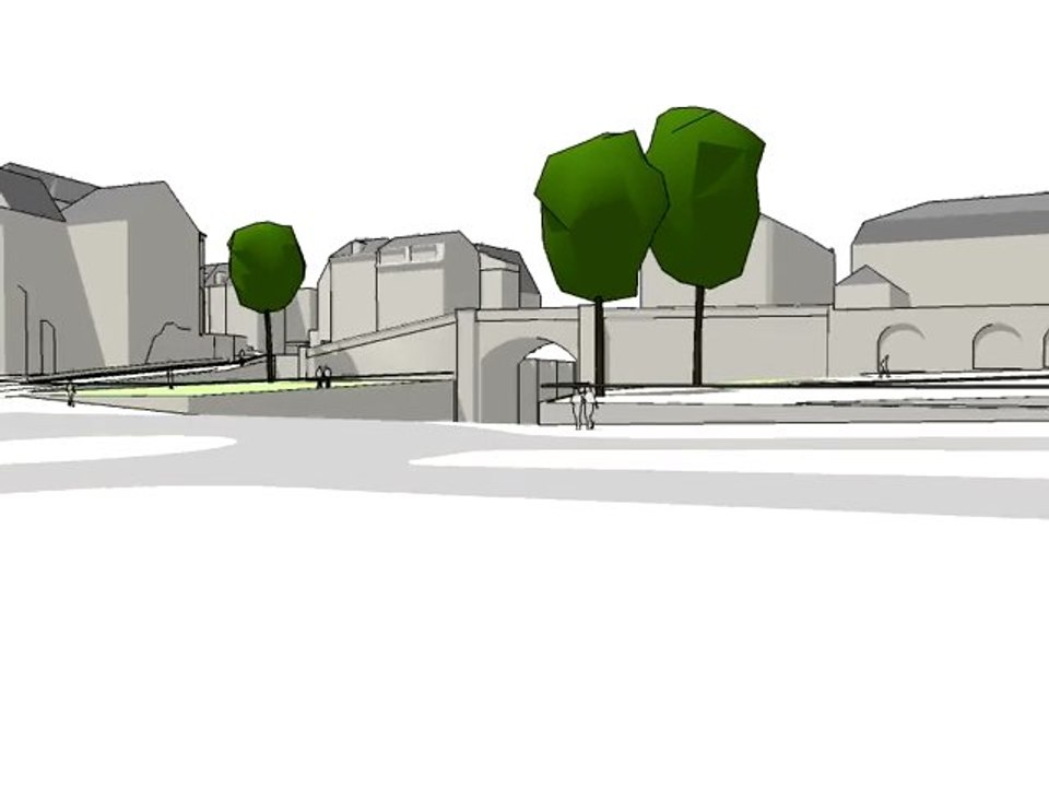 Le nouveau visage de la Place des Jacobins au Mans