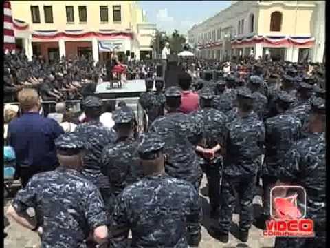 Napoli - Caldoro e De Magistris alla base Nato 2