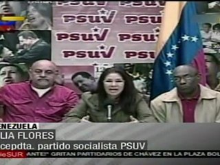 Vicepresidenta de PSUV confía en médicos a cargo de Cháve