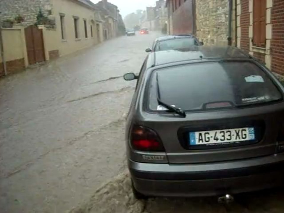 Saint-Martin-aux-Bois: C'était le déluge le lundi 27 juin