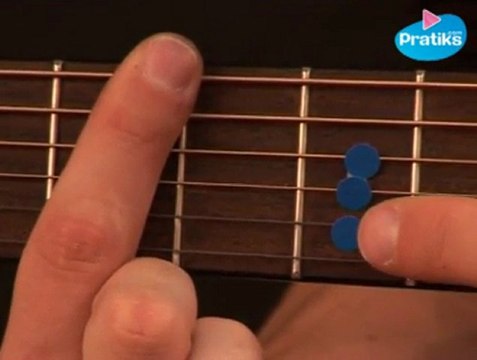 Guitare - Comment jouer le RE / D Barré