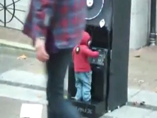 Mini DJ Street Performer