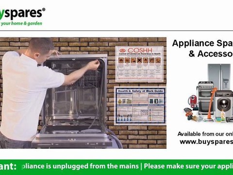 How to replace the door seal on a dishwasher