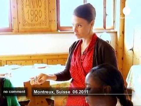 Switzerland's last finishing school - no comment