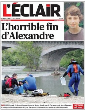 Extrait du Flash Info d'NRJ Pyrénées - le 01/07/11 à 12h30 :