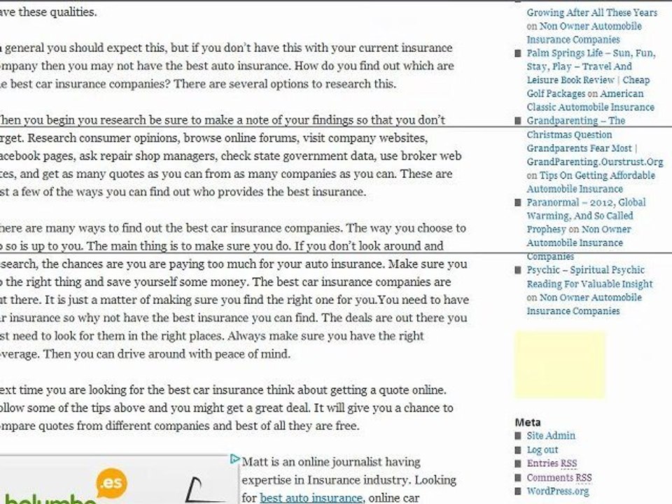 How About Going for Automobile Insurance Online?