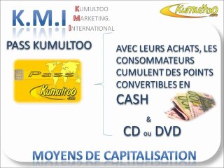 Le PASS KUMULTOO est une carte de fidélité universelle.