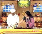 Abhiruchi - Recipes - Tomato Batani Curry, Cut Pongal & Corn Custard - 02