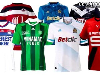 Les nouveaux maillots de la L1 !