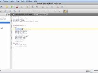InDesign CS5 : Fichiers CSS et XHTML