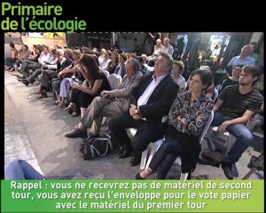 Primaire de l'écologie - Débat du second tour - partie 9