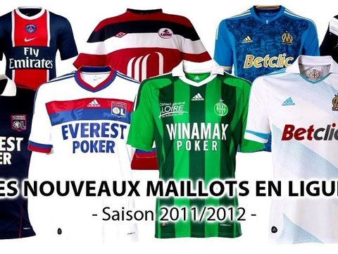 Les nouveaux maillots de L1 !