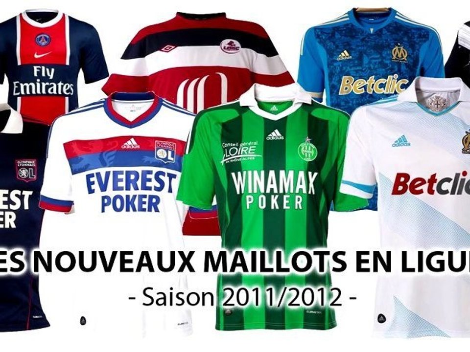 Les nouveaux maillots de L1 !