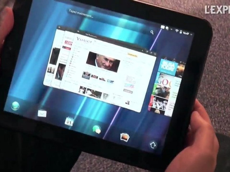 Test de la tablette HP