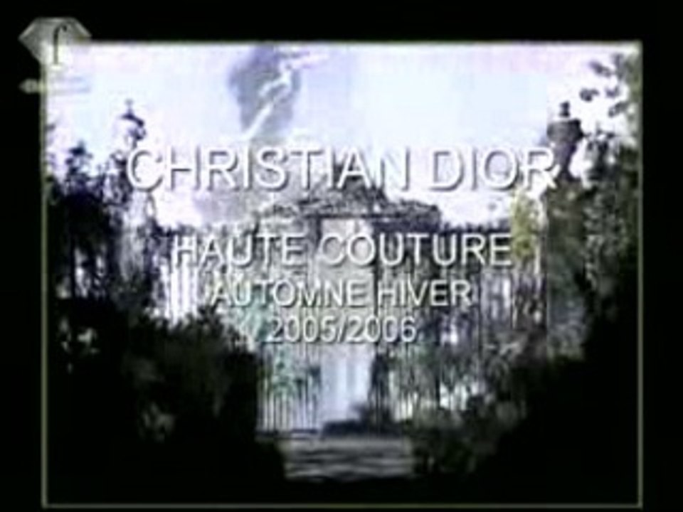 Dior Automne-Hiver 2006 haute-couture
