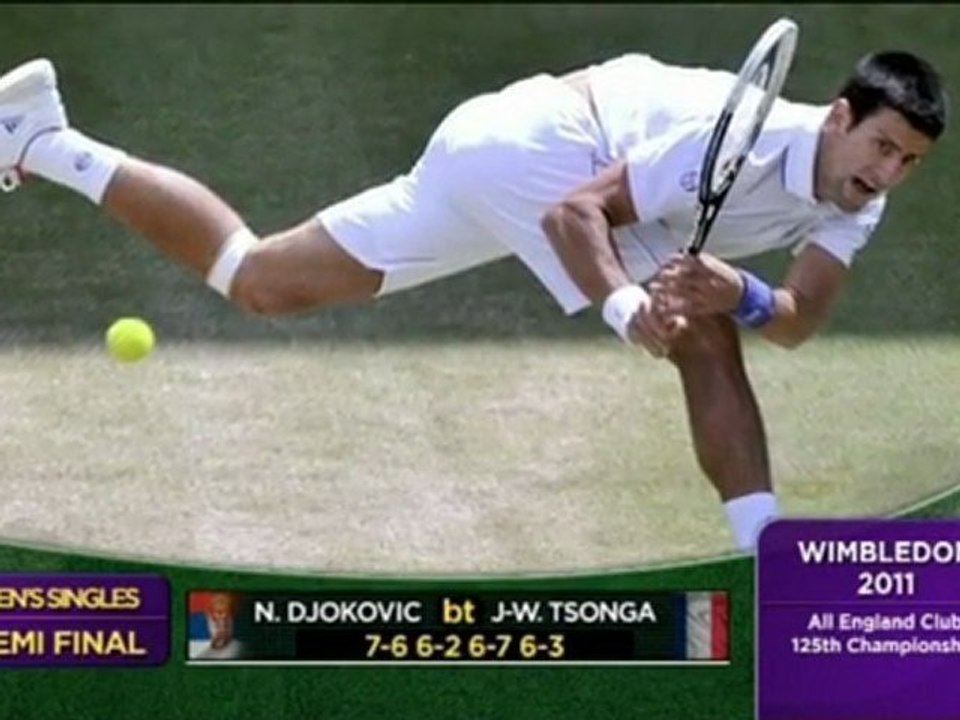Wimbledon - Djokovic zum ersten mal im Finale