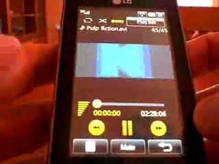 LG Viewty guardare video in alta qualità by batista70