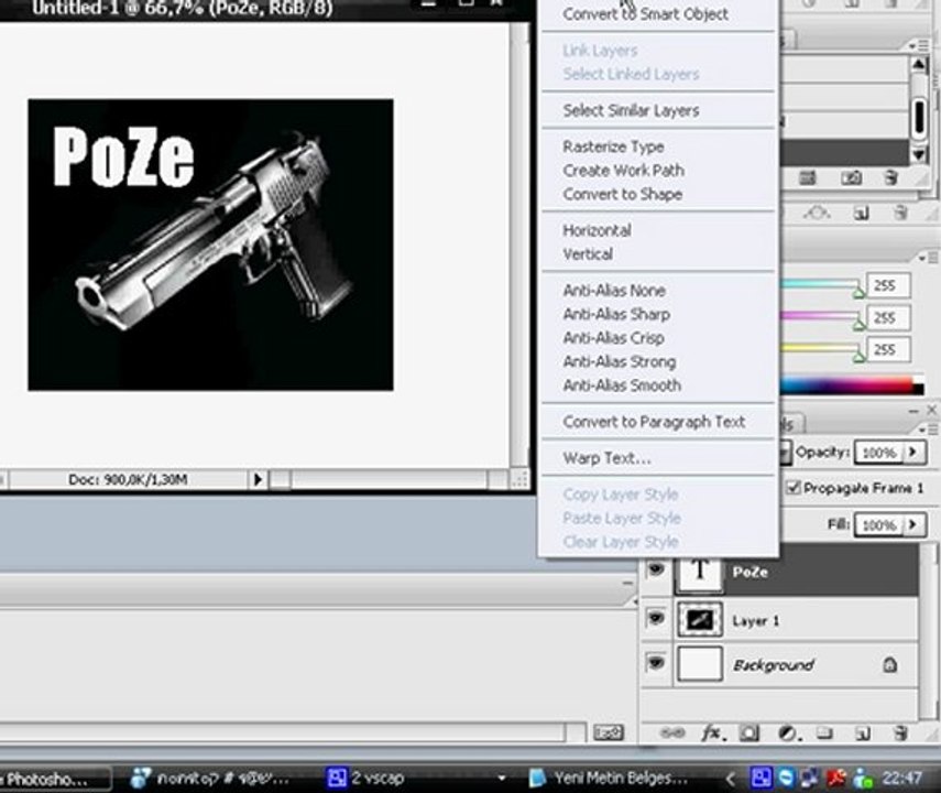 cs3 Photoshop ile "GİF"