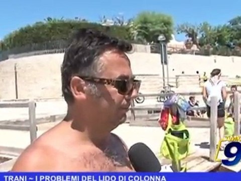 Trani I problemi del Lido di Colonna