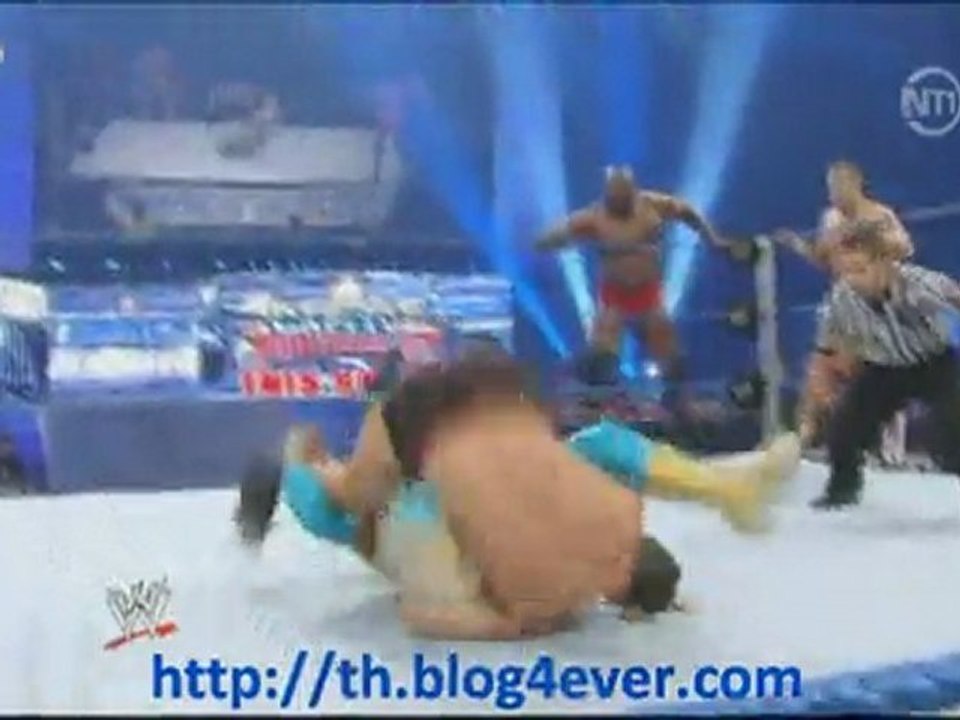 Catch Attack Smackdown du 1/07/10-Daniel Bryan, Sin Cara & Ezekiel Jackson VS Ted Dibiase, Cody Rhodes et Wade Barrett