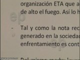 La Izquierda Abertzale valora el comunicado de ETA