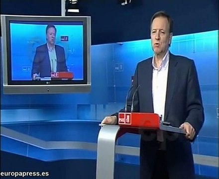 Marcelino Iglesias tras la Comisión Ejecutiva