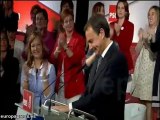 Zapatero en un acto con candidatas socialistas