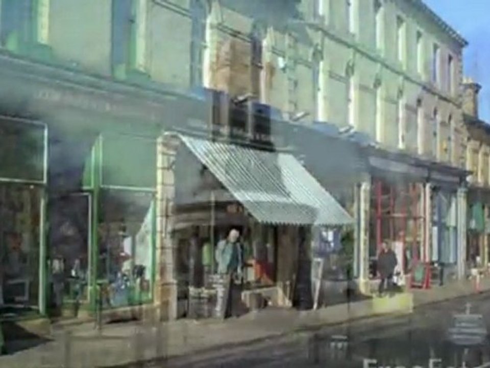 Saltaire Villaggio Vittoriano - Bradford - Yorkshire - Inghilterra. UNESCO Patrimonio dell'Umanità