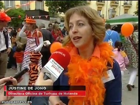Holandeses celebran el 'Día de la Reina' en Madrid