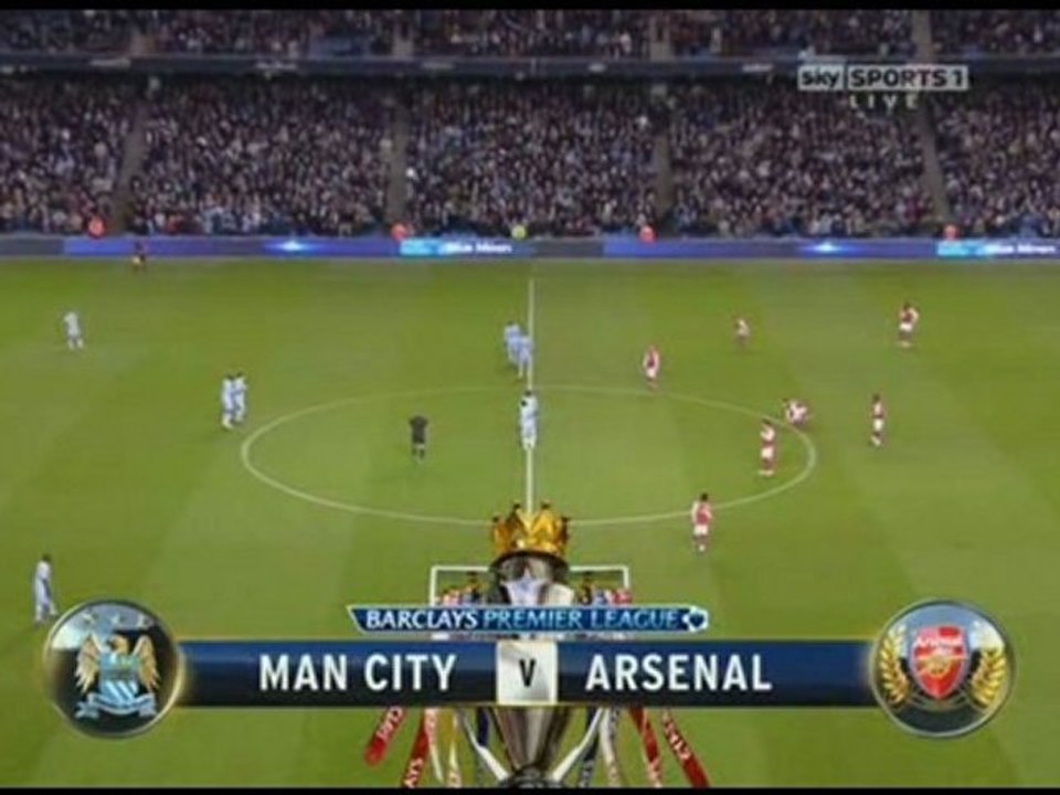 Watch Man City v Arsenal Live Stream Online 23rd September 2012