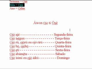 Curso de Yorùbá - Aula 6 (Olùkó Vander)