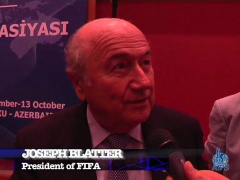 Sepp Blatter: Reporting is a mission!