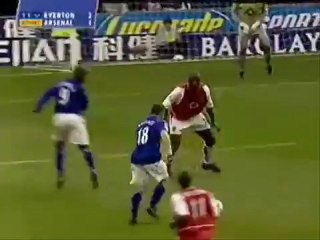 Wayne Rooney's First Premier League Goal www.footyarena.com