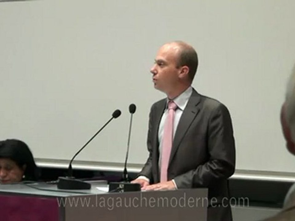 Intervention de Simon-Pierre TREZEGUET lors des 4èmes Rencontres de La Gauche Moderne le 22 sept 2012 à Mulhouse