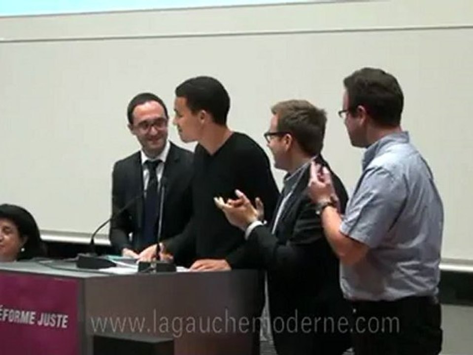 Introduction par les Jeunes UDI, Rami ZOUAOUI, Daniel LECA, Thomas ELEXHAUSER_4èmes Rencontres de La Gauche Moderne le 22 sept 2012 à Mulhouse