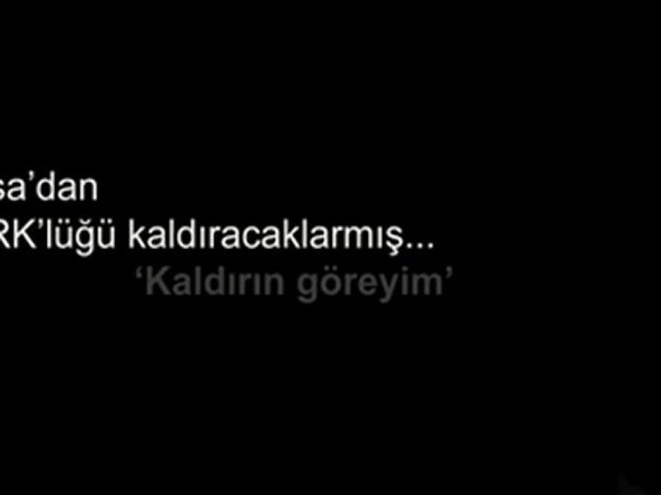 Türklüğü kaldıracaklarmış; Kaldırın Göreyim! - Hepar lideri Osman Pamukoğlu
