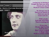 THE SMITHS Work Is a Four-Letter Word ,lyrics 10 aug.1987